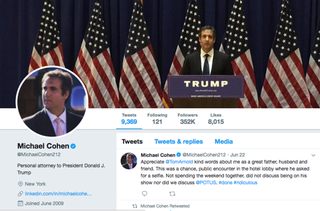 Illustration for article titled Michael Cohen Breaks Up With Trump and Makes It Social-Media Official